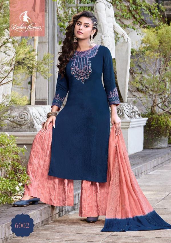 Ladies Flavour Ruhana 5 Pure Viscose  Embroidey Designer Readymade Collection